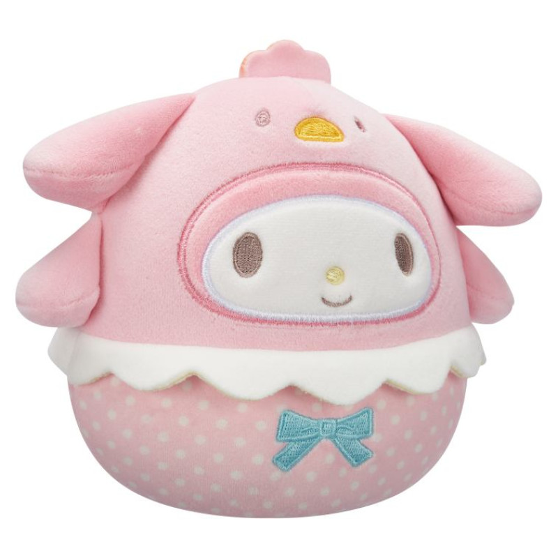 Squishmallows HELLO KITTY Mīkstā rotaļlieta, Lieldienu sērija, 12 cm