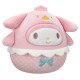 Squishmallows HELLO KITTY Mīkstā rotaļlieta, Lieldienu sērija, 12 cm