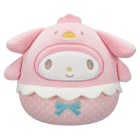 Squishmallows HELLO KITTY Mīkstā rotaļlieta, Lieldienu sērija, 12 cm