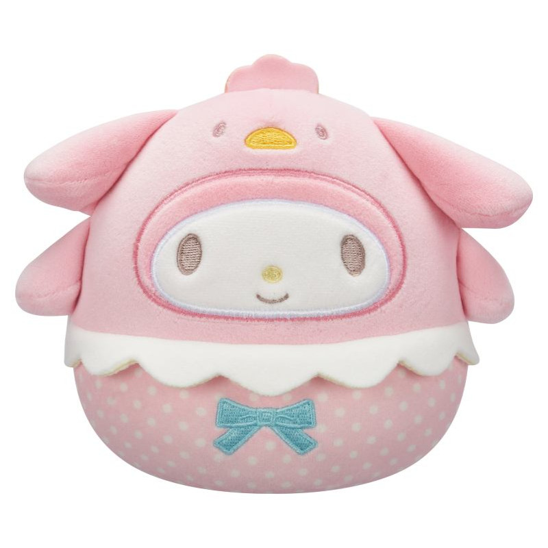 Squishmallows HELLO KITTY Mīkstā rotaļlieta, Lieldienu sērija, 12 cm