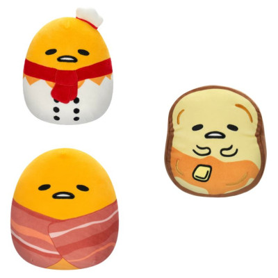 Squishmallows GUDETAMA W18 Plī&scaron;a rotaļlieta, 20 cm