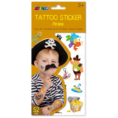 Avenir Tetovējumu uzlīmes: Pirāts