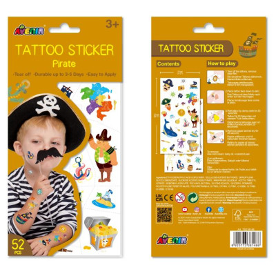 Avenir Tetovējumu uzlīmes: Pirāts