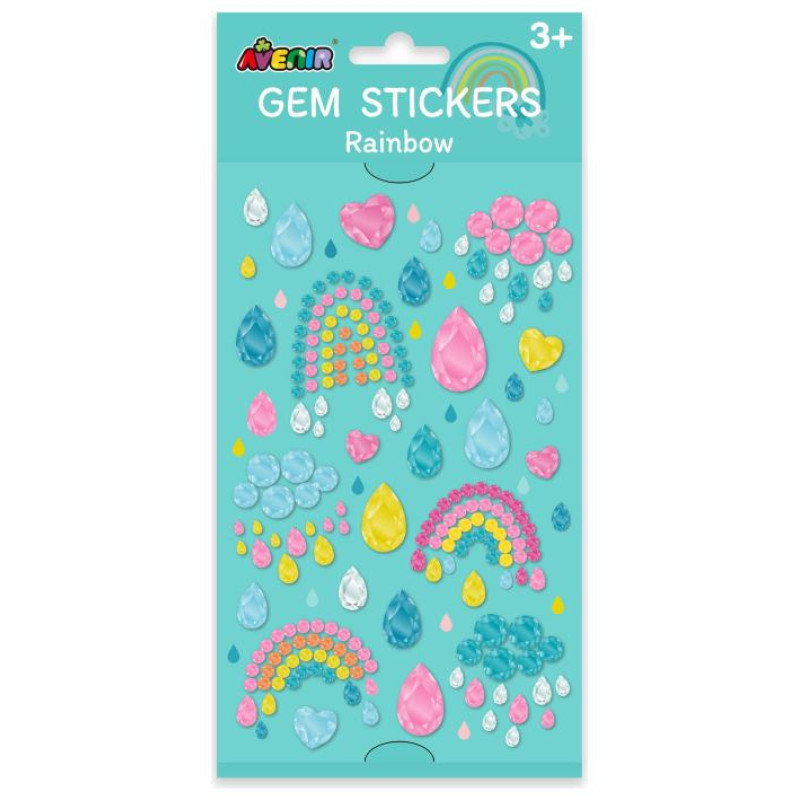 Avenir Dārgakmeņu uzlīmes: Varavīksne