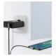 Ugreen angle cable USB cable - USB Type C Quick Charge 3.0 QC3.0 3 A 1 m gray (US176 20856)