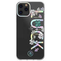Kingxbar Lucky Series case decorated with original Swarovski crystals iPhone 12 mini transparent (Luck)