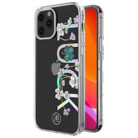 Kingxbar Lucky Series case decorated with original Swarovski crystals iPhone 12 mini transparent (Luck)