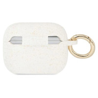 Guess GUAPSGGEH AirPods Pro cover white/white Silicone Glitter
