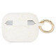 Guess GUAPSGGEH AirPods Pro cover white/white Silicone Glitter
