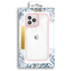 Kingxbar Sparkle Series case iPhone 13 Pro Max with crystals back cover pink