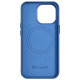 Icarer Litchi Premium Leather Case iPhone 14 Pro Magnetic Leather Case with MagSafe Light Blue (WMI14220710-LB)