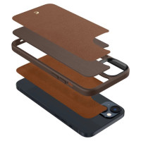 Spigen Cyrill Kajuk Mag Case with MagSafe for iPhone 14 Plus - Brown