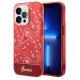 Guess GUHCP14LHGBNHR iPhone 14 Pro 6.1" red/red hardcase Bandana Paisley