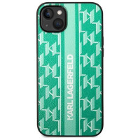 Karl Lagerfeld KLHCP14MPGKLSKN iPhone 14 Plus 6.7 "hardcase green / green Monogram Stripe