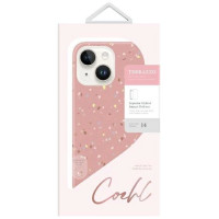 Uniq Coehl Terrazzo case for iPhone 14 Plus - pink