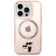 Karl Lagerfeld Etui Karl Lagerfeld Iconic Karl&Choupette MagSafe na iPhone 14 Pro Max - różowe