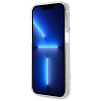 Guess GUBPP14LHMEACSH Case+ Charger Set iPhone 14 Pro 6.1" white/white hard case Marble MagSafe