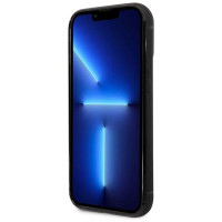 BMW Case BMW BMHCP14L22RSEPK iPhone 14 Pro 6.1" black/black Leather Card Slot
