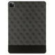 Guess Etui Guess 4G Stripe Allover na iPad Pro 12.9" - czarne