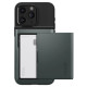 Spigen Slim Armor CS Case for iPhone 15 Pro Max - Dark Green
