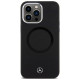 Mercedes Silicone Bicolor MagSafe case for iPhone 15 Pro - black