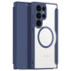 Dux Ducis Skin X Pro case for Samsung S24 Ultra with magnetic ring and flap - blue