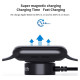 Choetech T319 MFI 5W wireless charger for Apple Watch + USB-C cable - black