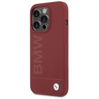BMW Silicone Big Logo MagSafe case for iPhone 15 Pro - red