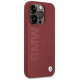 BMW Silicone Big Logo MagSafe case for iPhone 15 Pro - red