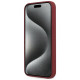 BMW Silicone Big Logo MagSafe case for iPhone 15 Pro - red