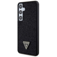 Guess Rhinestone Triangle case for Samsung Galaxy S24+ - black