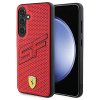 Ferrari Big SF Perforated case for Samsung Galaxy S24+ - red