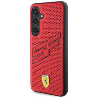 Ferrari Big SF Perforated case for Samsung Galaxy S24+ - red
