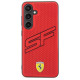 Ferrari Big SF Perforated case for Samsung Galaxy S24+ - red