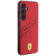 Ferrari Big SF Perforated case for Samsung Galaxy S24+ - red