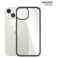 Panzerglass ClearCase antibacterial case for iPhone 14 / 15 / 13 - transparent and black