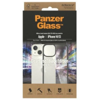 Panzerglass ClearCase antibacterial case for iPhone 14 / 15 / 13 - transparent and black