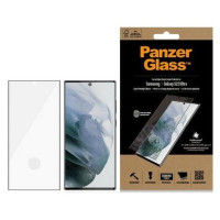 Panzerglass E2E Microfracture antibacterial glass for Samsung Galaxy S22 Ultra - with black frame
