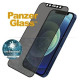Panzerglass E2E Super+ Microfracture antibacterial tempered glass for iPhone 12 mini - with black frame