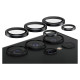 Panzerglass Hoops Camera Protection for Samsung Galaxy S24 Ultra - with Black Frame