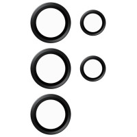 Panzerglass Hoops Camera Protection for Samsung Galaxy S24 Ultra - with Black Frame