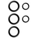 Panzerglass Hoops Camera Protection for Samsung Galaxy S24 Ultra - with Black Frame