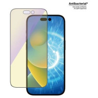 Panzerglass Ultra-Wide Fit Antibacterial Tempered Glass with Blue Light Filter and Positioner for iPhone 14 Pro