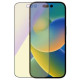 Panzerglass Ultra-Wide Fit Antibacterial Tempered Glass with Blue Light Filter and Positioner for iPhone 14 Pro
