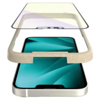 Panzerglass Ultra-Wide Fit Antibacterial Tempered Glass with Blue Light Filter and Positioner for iPhone 14 Plus / 13 Pro Max