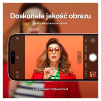 Panzerglass Picture Perfect camera protection for iPhone 15 / 15 Plus - with black frame