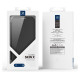 Dux Ducis Skin X Pro iPhone 16 Case with MagSafe, Flip and Stand - Black