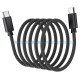 Choetech XCC-1052 100W USB-C Magnetic Cable 1.2m - Black