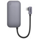 Baseus PadJoy universal USB-C HUB for tablet / smartphone 4in1 USB-C - dark gray