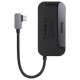 Baseus PadJoy universal USB-C HUB for tablet / smartphone 4in1 USB-C - dark gray